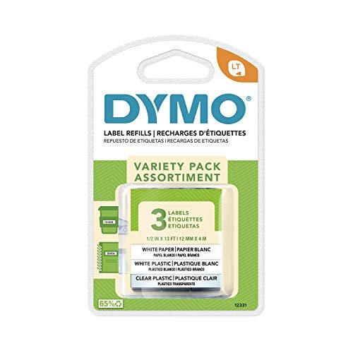 Dymo 12331 Self-Adhesive Paper Tape For 