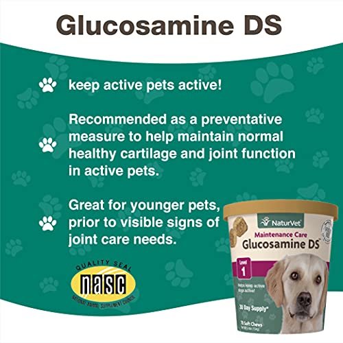 Naturvet glucosamine level sales 1