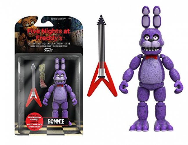 Funko 5 Articulated Action Figure: Five Nights at Freddy's (FNAF) - Bonnie  The Rabbit - Collectible - Gift Idea - Official Merchandise - for Boys