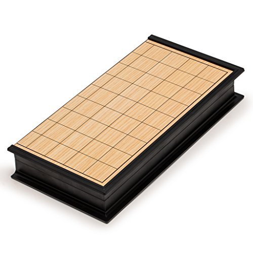Shogi Travel Game Set With Magnetic 9.75 Inch Board And Game Pieces 