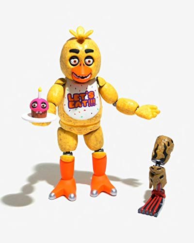 Funko 5 Articulated Action Figure: Five Nights at Freddy's (FNAF) - Chica  The Chicken - Collectible - Gift Idea - Official Merchandise - for Boys