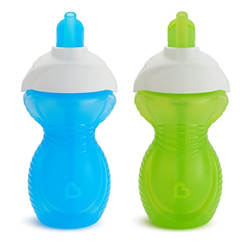 Youngever 7 Pack Kids Sippy Cups Sippy Cups for Infant Kids Toddler 7 Assorted Color Sippy Cups