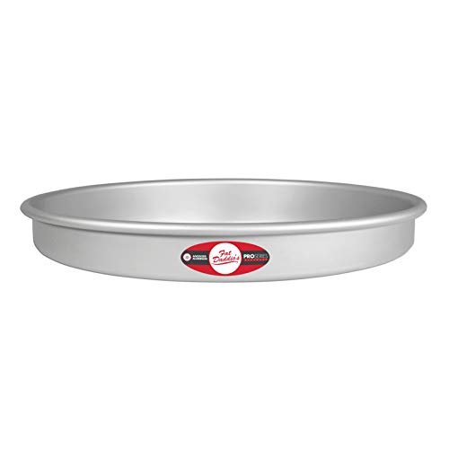 Fat Daddio's Anodized Aluminum Round Cake Pans, 2 Piece Set, 6 x 2 Inch