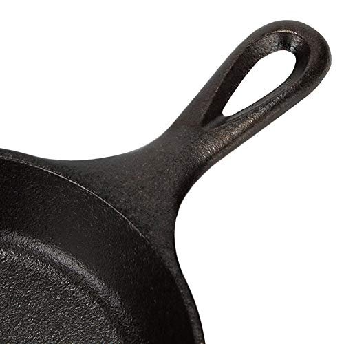 Lodge L3SK3 Pre-Seasoned Cast Iron Skillet, 6-1/2-Inch