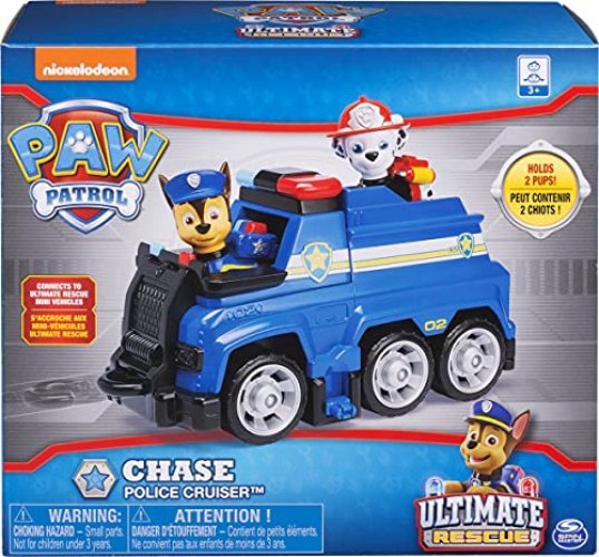 Paw Patrol 6045905 Chase S Ultimate Rescue Police Cruiser With Lifting Seat  And Fold Out Barricade - Imported Products from USA - iBhejo