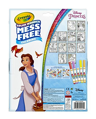 Crayola Color Wonder Coloring Pad & Markers - Princess