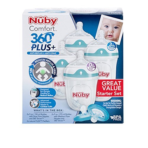 Nuby bottle deals starter set