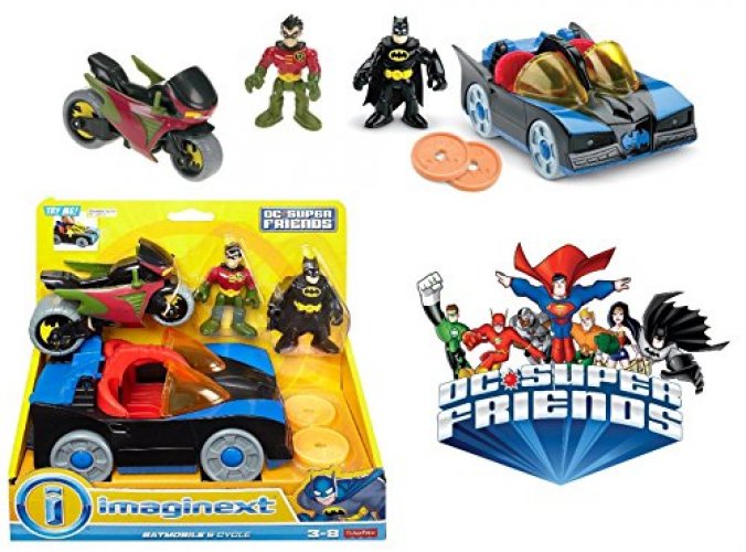 Imaginext dc outlet super friends cycle