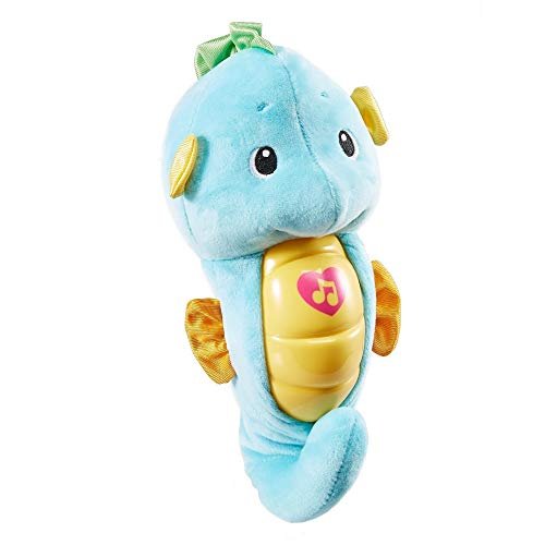 Fisher Price Musical Baby Toy Soothe Glow Seahorse Plush Sound