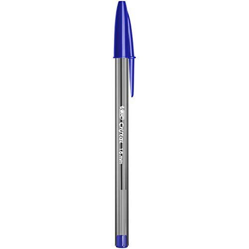 Bic Cristal Ball Pen, Bold (1.6 mm), Assorted Ink - 8 pens
