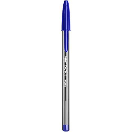 BIC Cristal Xtra Bold Ball Pen, Bold Point (1.6 mm), Blue, 24-Count