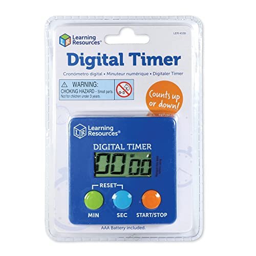 Learning Resources Count Down Up Digital Timer