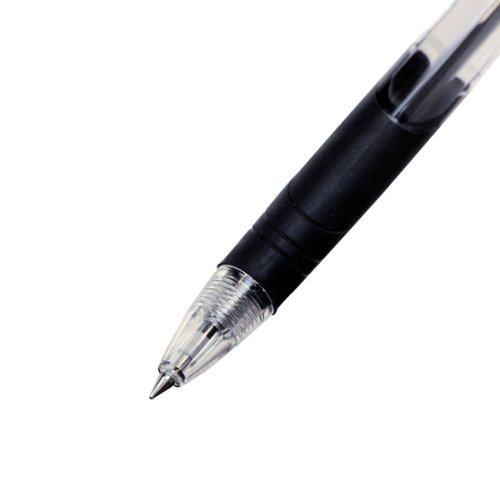 Zebra Surari Emulsion Ink Pen - 0.5 mm - Dark Black Body - Black Ink