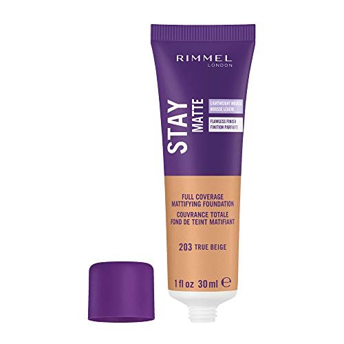 Rimmel Stay Matte Foundation, True Beige, 1 Fluid Ounce - Imported Products  from USA - iBhejo