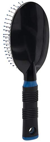 Conair Salon Results Hairbrush for Men and Women, Hairbrush for Everyday  Brushing with Wire Bristles and Cushion Base