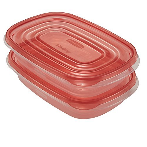 4 Rubbermaid Replacement Lids red Take Alongs