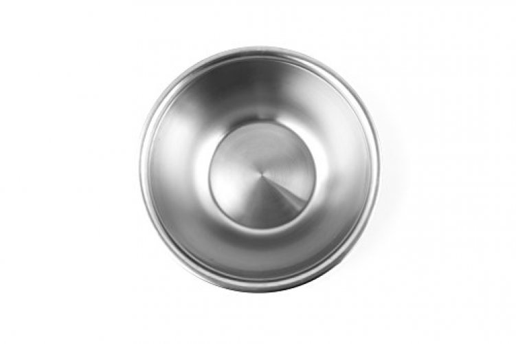 Fox Run Stainless Steel Small Mixing Bowl, 7.25 x 7.25 x 3.75 inches,  Metallic