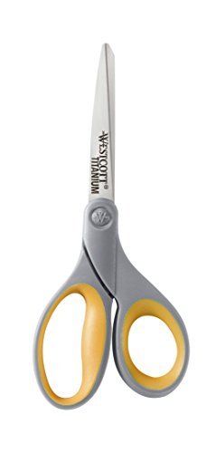 Westcott Classic Kids Scissors, Blunt Tip, 5 Inch, Neon Yellow (15970)