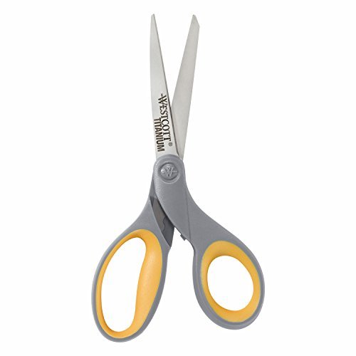 Westcott Classic Kids Scissors, Blunt Tip, 5 Inch, Neon Yellow (15970)