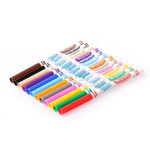 WallDeca Dry Erase Toddler Markers, 13 Colorful Dry Erase Markers