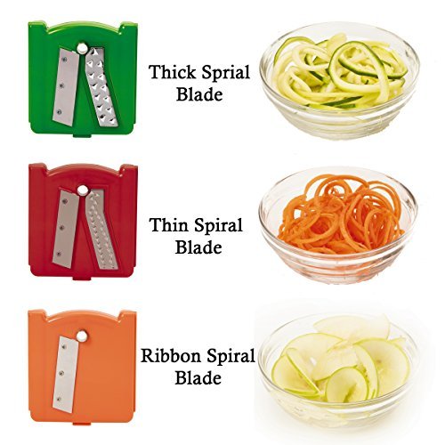 Farberware Spiraletti Vegetable Slicer with Three Colored Blades