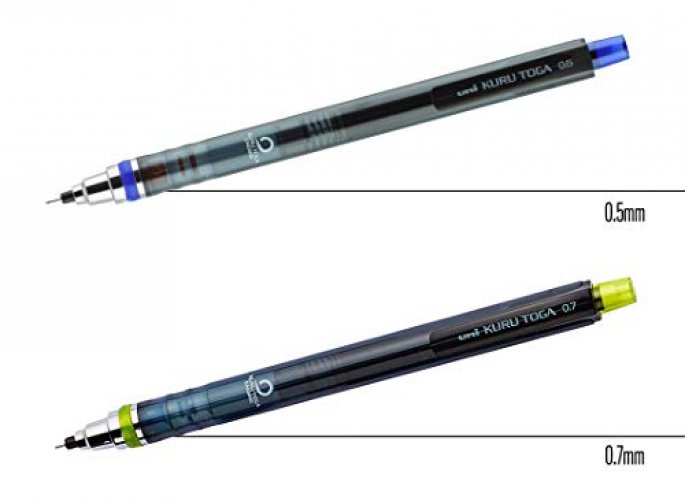 Uni-Ball Kurutoga Mechanical Pencil, 0.5Mm, Hb #2, 1 Count - Imported  Products from USA - iBhejo