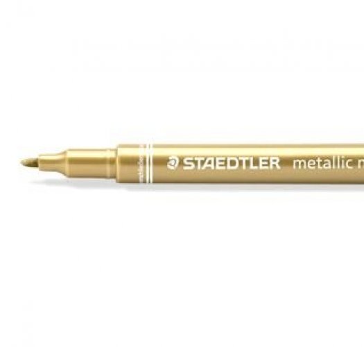 Staedtler Metallic Markers - Pack of 2 Gold & Silver