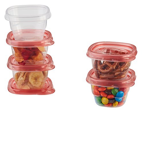  Rubbermaid - Mini Food Storage Containers, (0.5 Cup), (6 Pack)  : Home & Kitchen