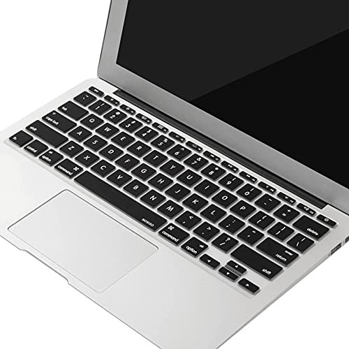 MOSISO Protective Keyboard Cover Skin Compatible with MacBook Air 11 inch Clear Models: A1370 & A1465 