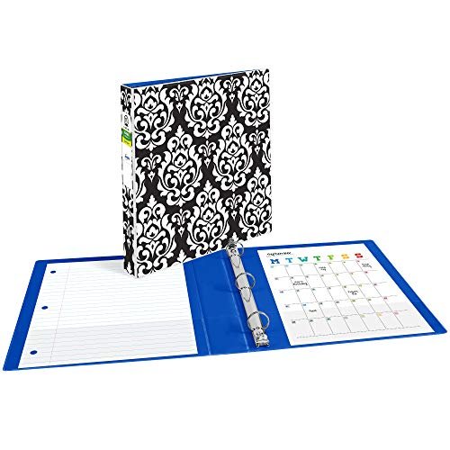 26747 Damask Avery Durable View Binder with 1 Round Rings 