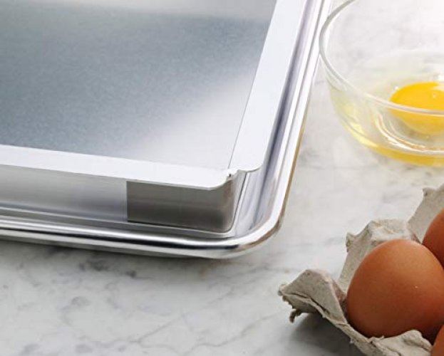  New Star Foodservice 42597 Aluminum Sheet Bun Pan Extender, 9 x  13 inch (Quarter Size): Cake Pans: Home & Kitchen