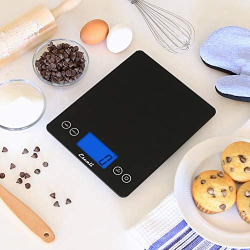  Ozeri Pro Digital Kitchen Food Scale, 0.05 oz to 12 lbs (1 gram  to 5.4 kg): Baking Scale: Home & Kitchen