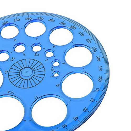 360 Degree Protractor And Circle Maker