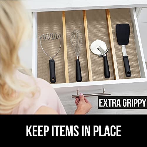 Gorilla Grip Drawer Shelf And Cabinet Liner, Thick Strong Grip
