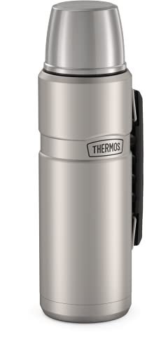 New THERMOS 68 oz Stainless Steel King Vacuum-Insulated Beverage Bottle 68  Ounce