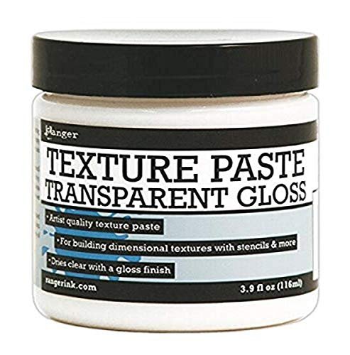 Ranger Texture Paste Transparent Gloss 4oz- INK44741