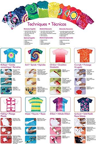 Tulip One-Step Tie Dye Ultimate Summer Bundle, Classroom Pack, Tie Dye  Party Supplies, Durable Results - Includes 30 Bottles, Comes with Easy