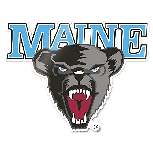 University Of Maine Umaine Black Bears Vinyl Decal Laptop Water