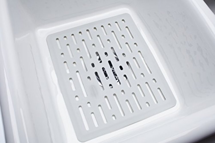 Rubbermaid White Small Sink Mat