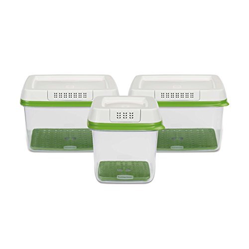 Rubbermaid Produce Food Storage, 17.3 Cup, Green