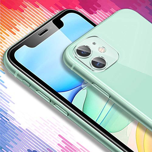 UniqueMe Camera Lens Protector compatible with iPhone 11 Pro/iPhone 11 Pro  Max Tempered Glass,[Not for iPhone 11] Easy Install 9H Hardness HD Clear [