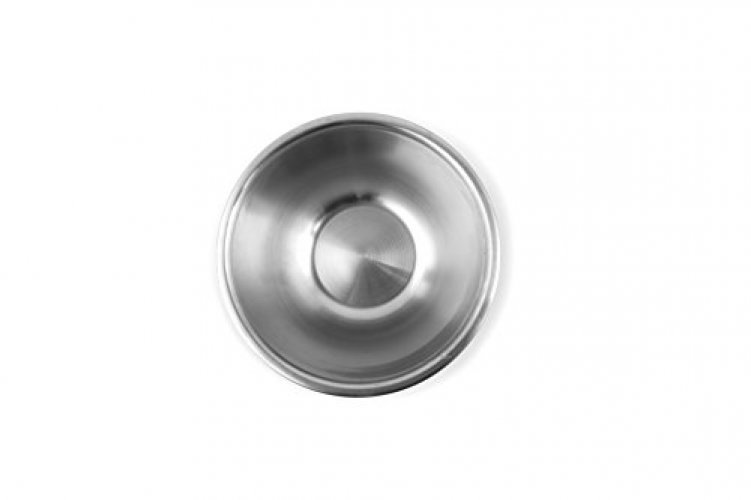 Fox Run Stainless Steel Small Mixing Bowl, 7.25 x 7.25 x 3.75 inches,  Metallic