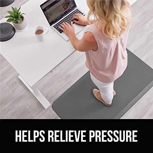 KANGAROO Thick Ergonomic Anti Fatigue Cushioned Kitchen Floor Mats,  Standing Office Desk Mat, Waterproof Scratch Resistant