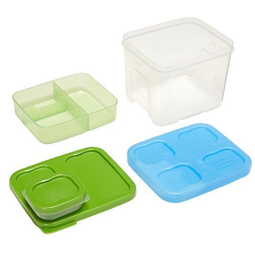 Rubbermaid Blue Ice LunchBlox Ice Substitute, 3 Pack, Bakeware & Cookware