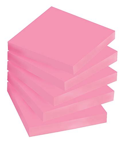  Post-it Super Sticky Notes, 3x3 in, 5 Pads, 2x the