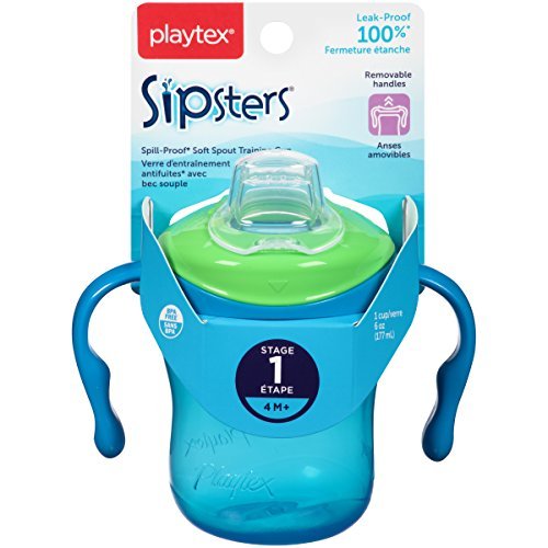 Playtex Sipsters Spill-Proof Milk & Water Straw Cups for Kids 2