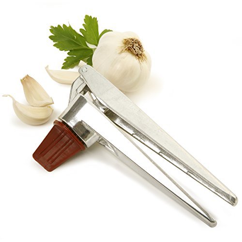 Norpro, Silver Garlic Press, One Size - Imported Products from USA - iBhejo