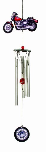 Spoontiques Metal Motorcycle Wind Chime