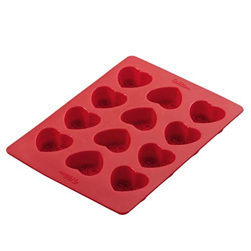 Wilton Mini Hearts Silicone Mold, 12-Cavity - Heart Shaped Mold - Imported  Products from USA - iBhejo