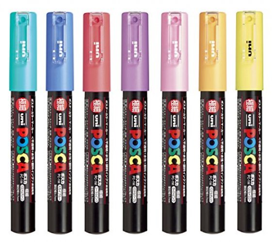 Uni-posca Paint Marker Pen BUNDLE SET , Mitsubishi Pencil Uni